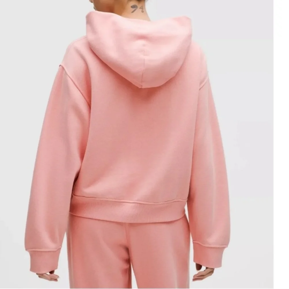 NWT Lululemon XS Steady State Oversized Hoodie Sweatshirt Tea Rose - Picture 2 of 5
